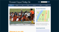 Desktop Screenshot of broadwaterdragons.com